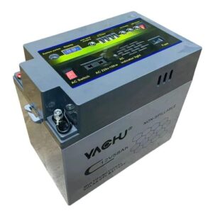 12V 58AH YACHU solar multifunctional battery, lead-acid battery