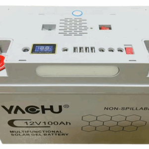 12V 100AH YACHU solar battery multifunctional battery